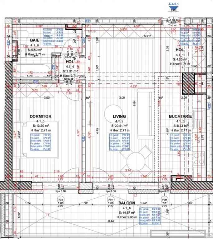 Apartament 2 camere, 53 mp, zona Garii