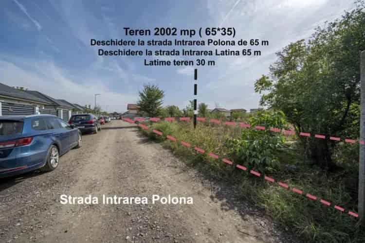 Rascoala 1907, adiacent, teren 2002 mp, deschidere 65 m la 2 strazi, utilitati