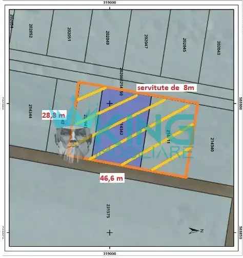 Teren 1525mp | Deschidere 46ml | Berceni-Postalionului