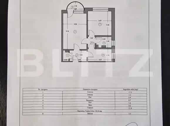 Apartament 2 camere Garii 48mp semidecomandat