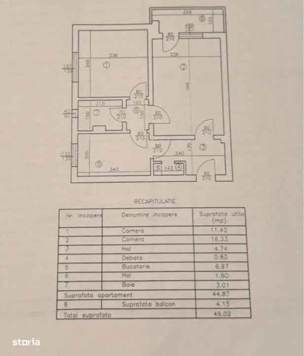 Apartament 2 Camere Decomandat Etaj Intermediar Tatarasi Fara Risc