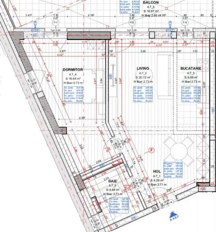 Apartament cu 2 camere, 52 mp, zona Gara