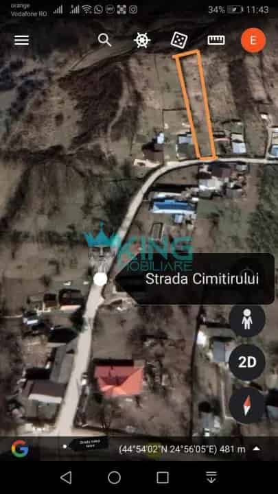 Teren 1186 mp Stefanesti Utilitati Ideala Constructie Casa