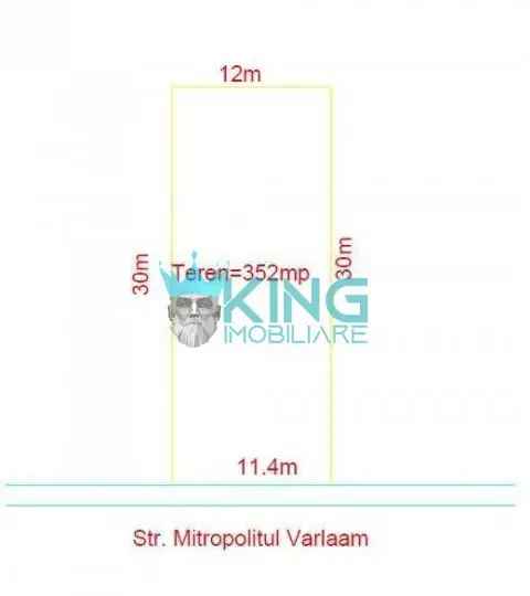 Teren 352mp | Casa Demolabila | Deschidere 11ml | Bucurestii Noi