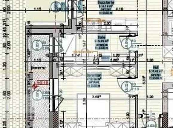 Apartament de 3 camere, 72,3 mp, Calea Moldovei, bloc nou