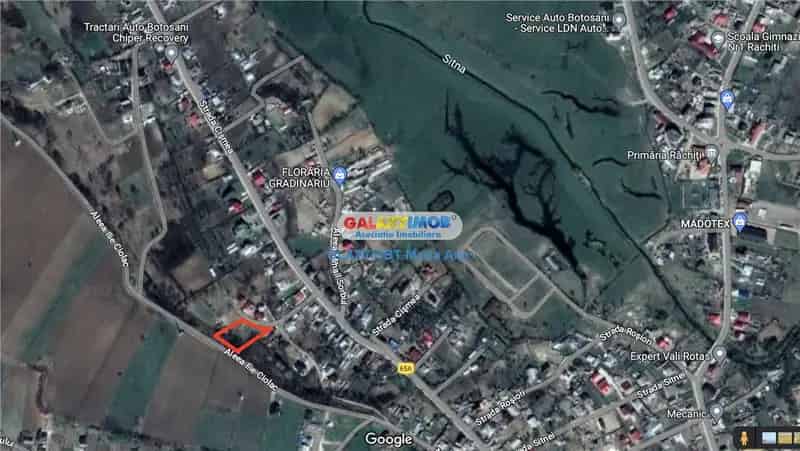 Teren Intravilan 1500 mp Botosani Iesire Rachiti