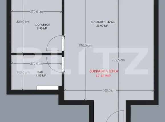 Apartament cu terasa si curte proprie Micro 17