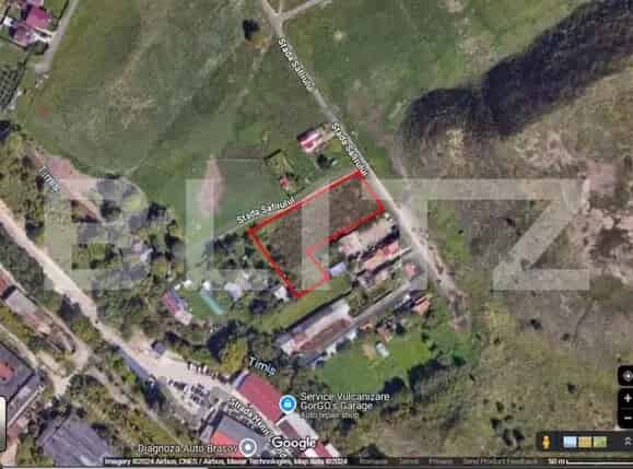 Teren 3300mp vanzare Str Narciselor 2 fronturi stradale