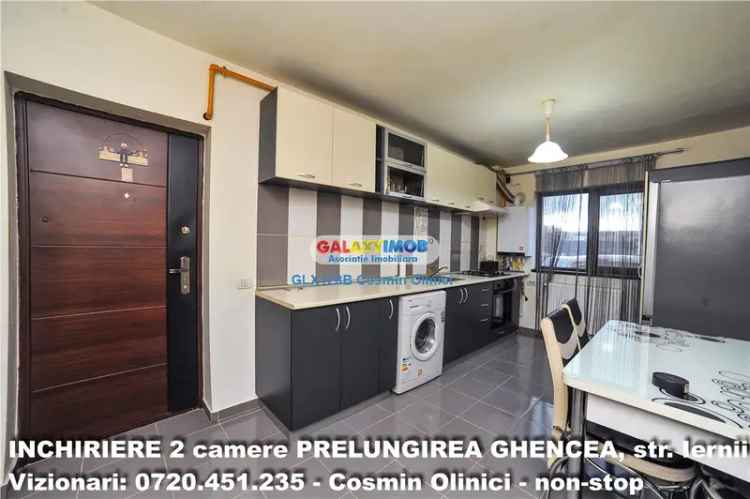 Inchiriere apartamente 2 camere Prelungirea Ghencea complet mobilat