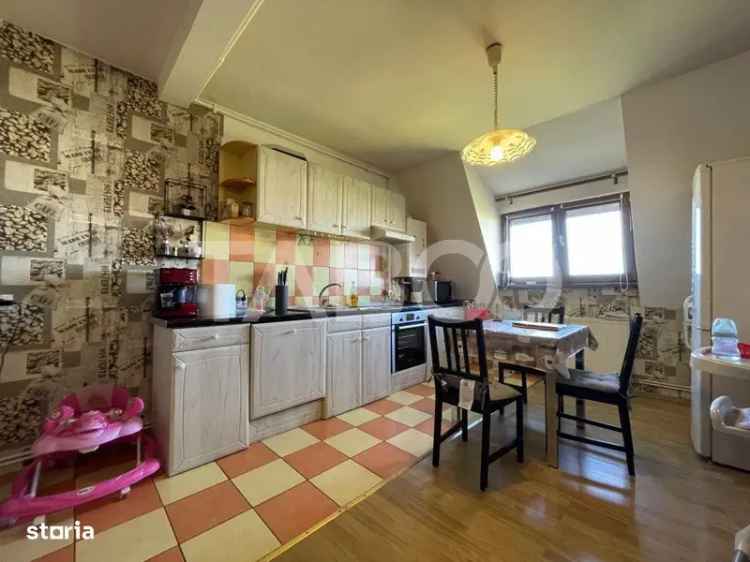 Apartament de vanzare 3 camere complet mobilat in Sibiu