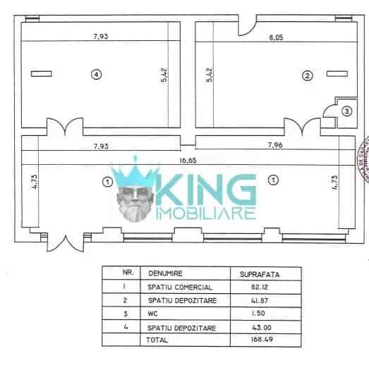 Spatiu Comercial Calea Calarasi 195mp