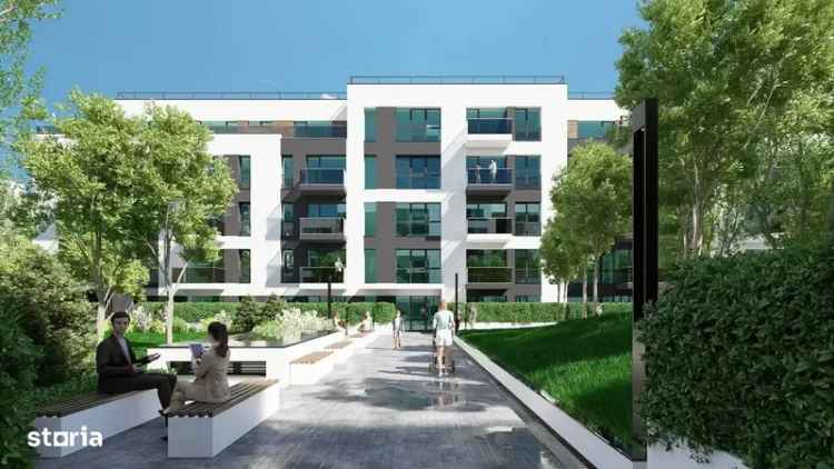 Vânzare duplex de lux 6 camere cu grădină privată în ansamblul ICON Garden