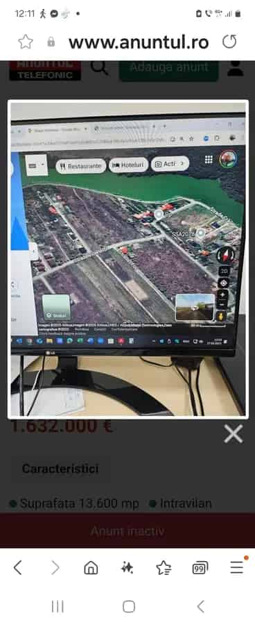 Teren Branesti Ilfov 13600 mp Lac