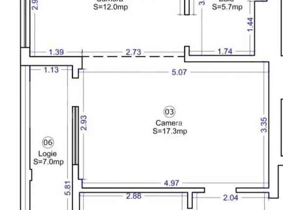 Apartament, 2 camere, 45 mp, zona Piata Victoriei