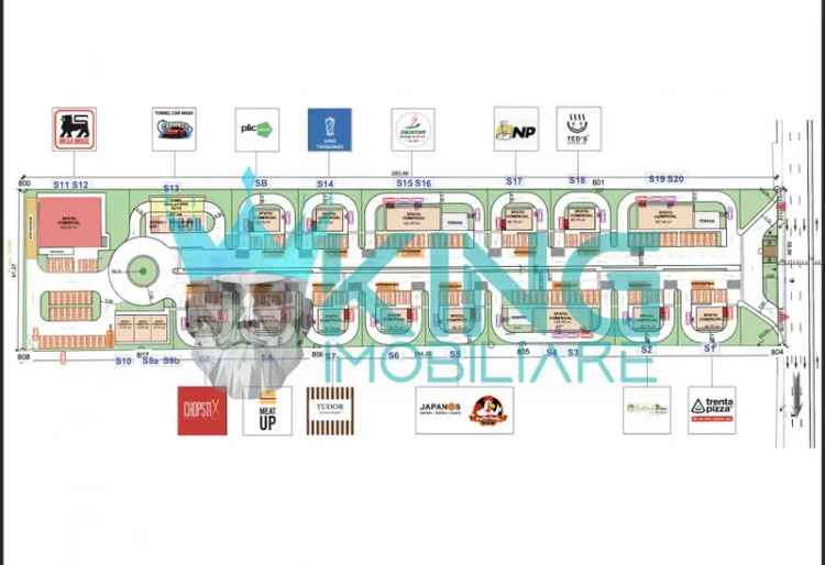 Închiriere spații comerciale drive-in Otopeni cu 85,75mp și terasă