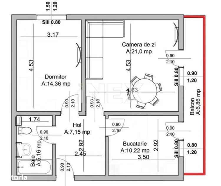 Apartament 2 camere Pitesti | Zona Stadion