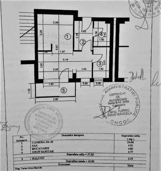 Apartament 43 mp Drumul Taberei Metrou Valea Ialomitei