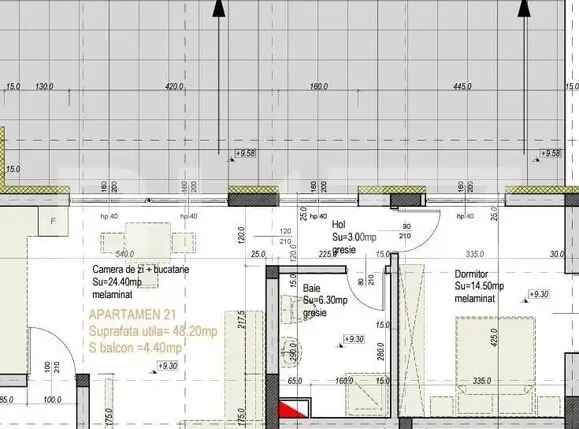 Apartament 2 camere cu terasa Sântandrei,ideal pentru liniște sau investiție!