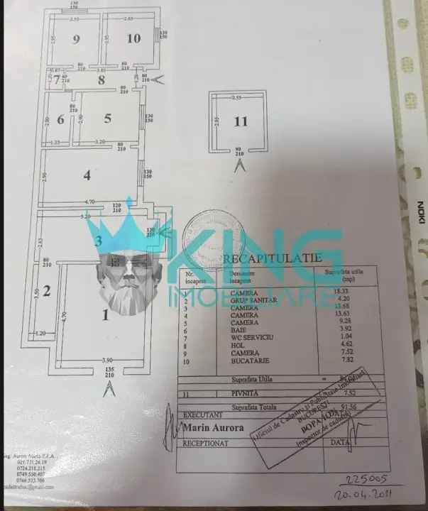 P-ta Alba Iulia | 5 Camere | 3 Bai | Curte Comuna | Centrala | Parter | Pivnita