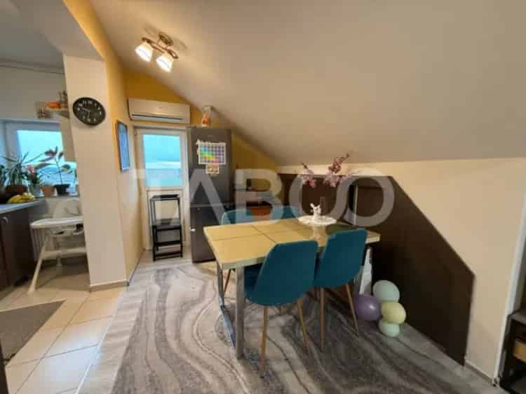 Apartament 4 camere Mansarda Sibiu Tilisca 72mp Mobilat Utilat