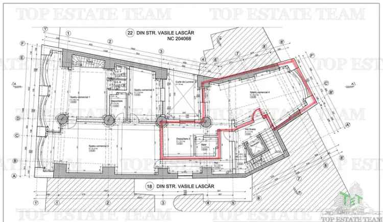 Apartament de inchiriat | Armeneasca | Etaj | 67 mp