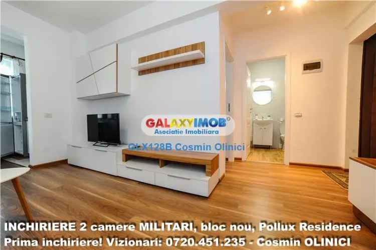 Inchiriere 2 camere bloc nou Militari, Pollux Residence