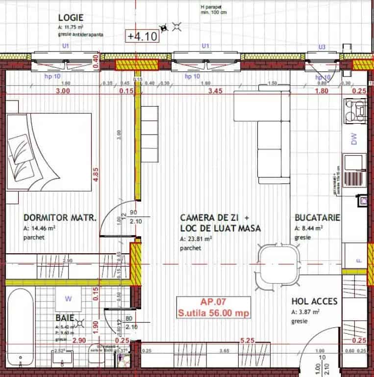 Apartament 2 Camere Floresti Zona Eroilor Ansamblu Premium