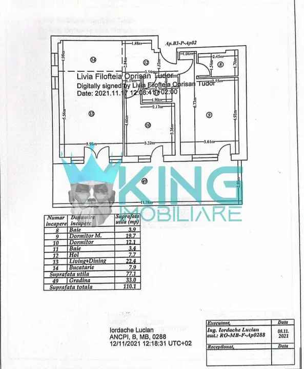 Apartament 3 Camere Pipera Bucuresti