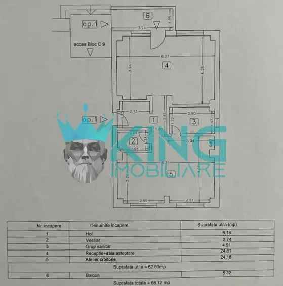 Tomis Plus | Spatiu Comercial | 68 MP | Parter