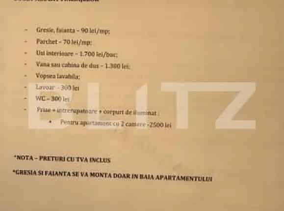 Apartament 2 Camere Sasar Bloc Nou Semifinisat