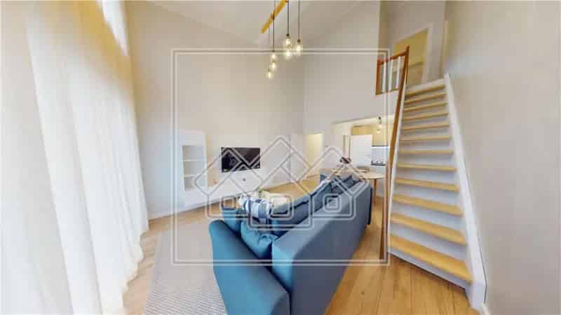 Penthouse 3 Camere Mobilat Lux Sibiu Inchiriere