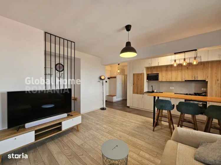 Apartament de vânzare 2 camere Pipera cu parcare și centrală proprie