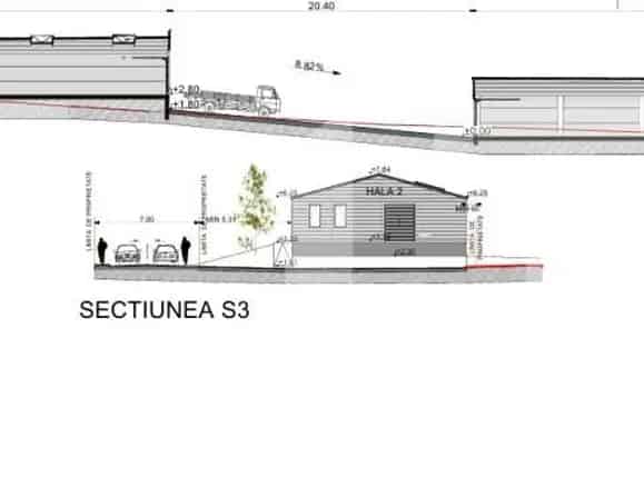 Hală producție depozitare 395mp Lita acces TIR