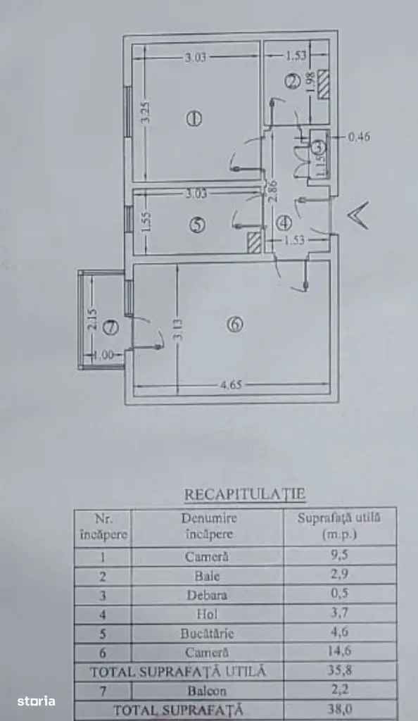 Vânzare apartamente 2 camere decomandat zona Costache Negri