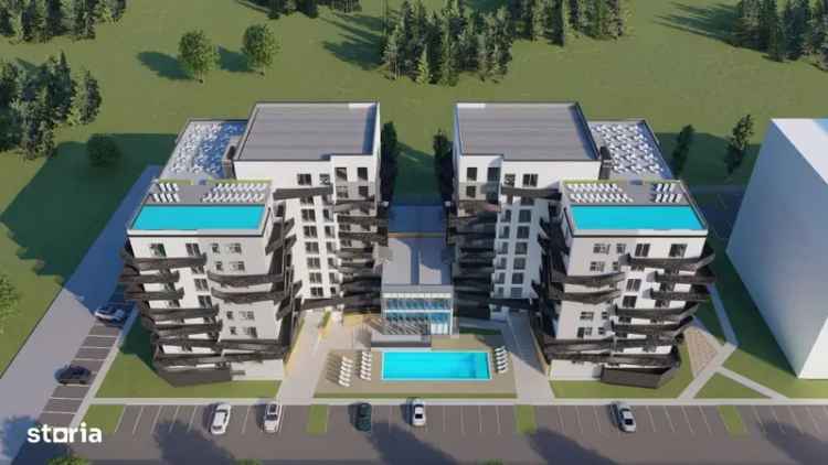 Vânzare apartamente noi de 5 stele în Oradea cu piscina infinity