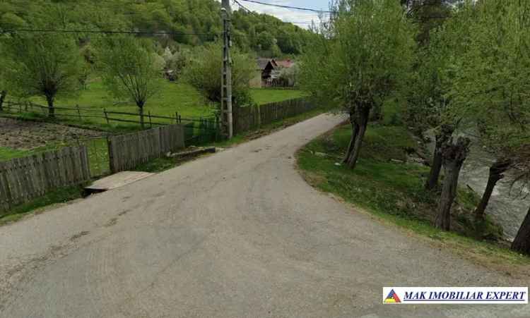 Teren intravilan de 5.000 mp cu utilități, deschidere de 15 m, ideal pentru construcție în Nămăești, Valea Mare-Pravăț, Argeș