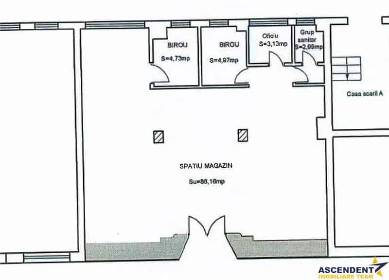 Spatiu Comercial 102mp Zona AFI Brasov