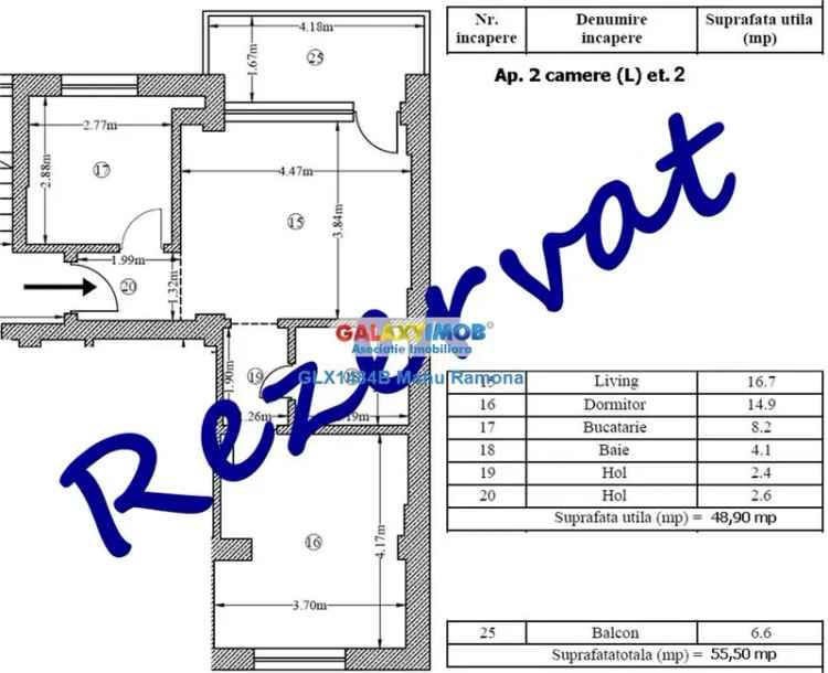 Apartament 2 cam. la cheie, centrala proprie, Dreptatii, zona Orsova