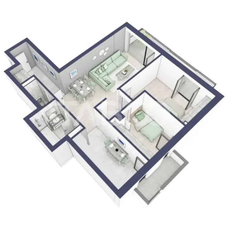 Apartament 3 camere Sibiu Turnisor Etaj 1 Boxa